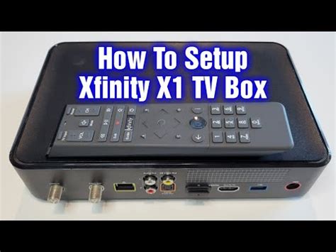 comcast distribution box|xfinity tv box setup.